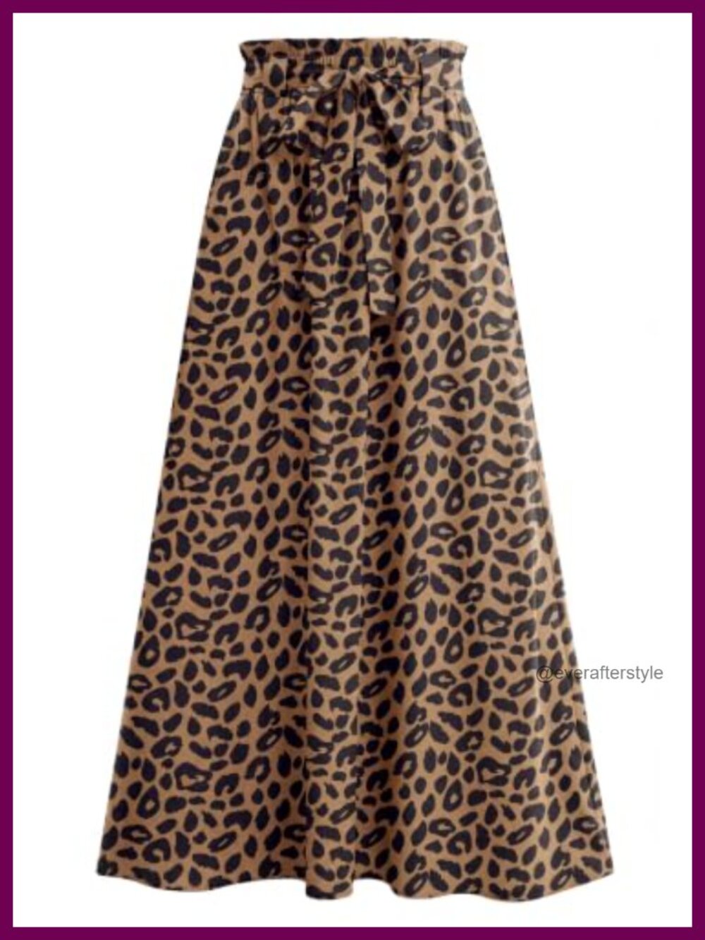 Women Flowy Maxi Skirt High Waisted A-Line with Pockets Summer Casual